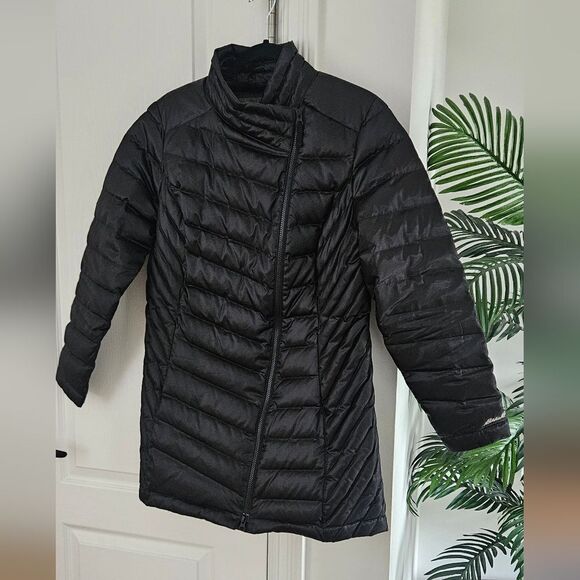 Eddie Bauer Down Women's Black Puffer Coat - Picture 1 of 7